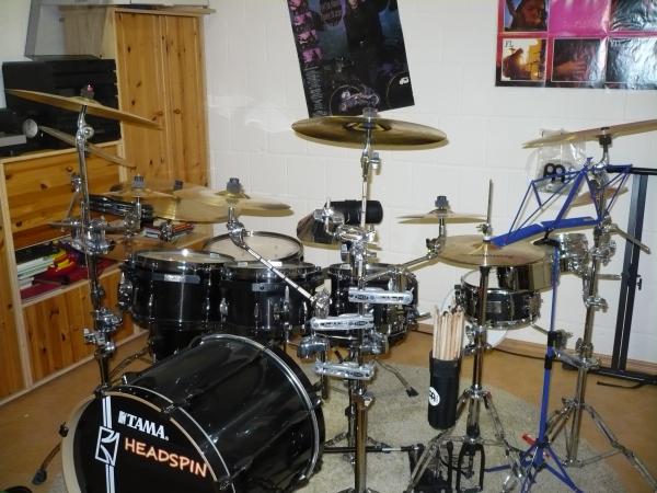 Bissen Off-topic... Mein Drumkit